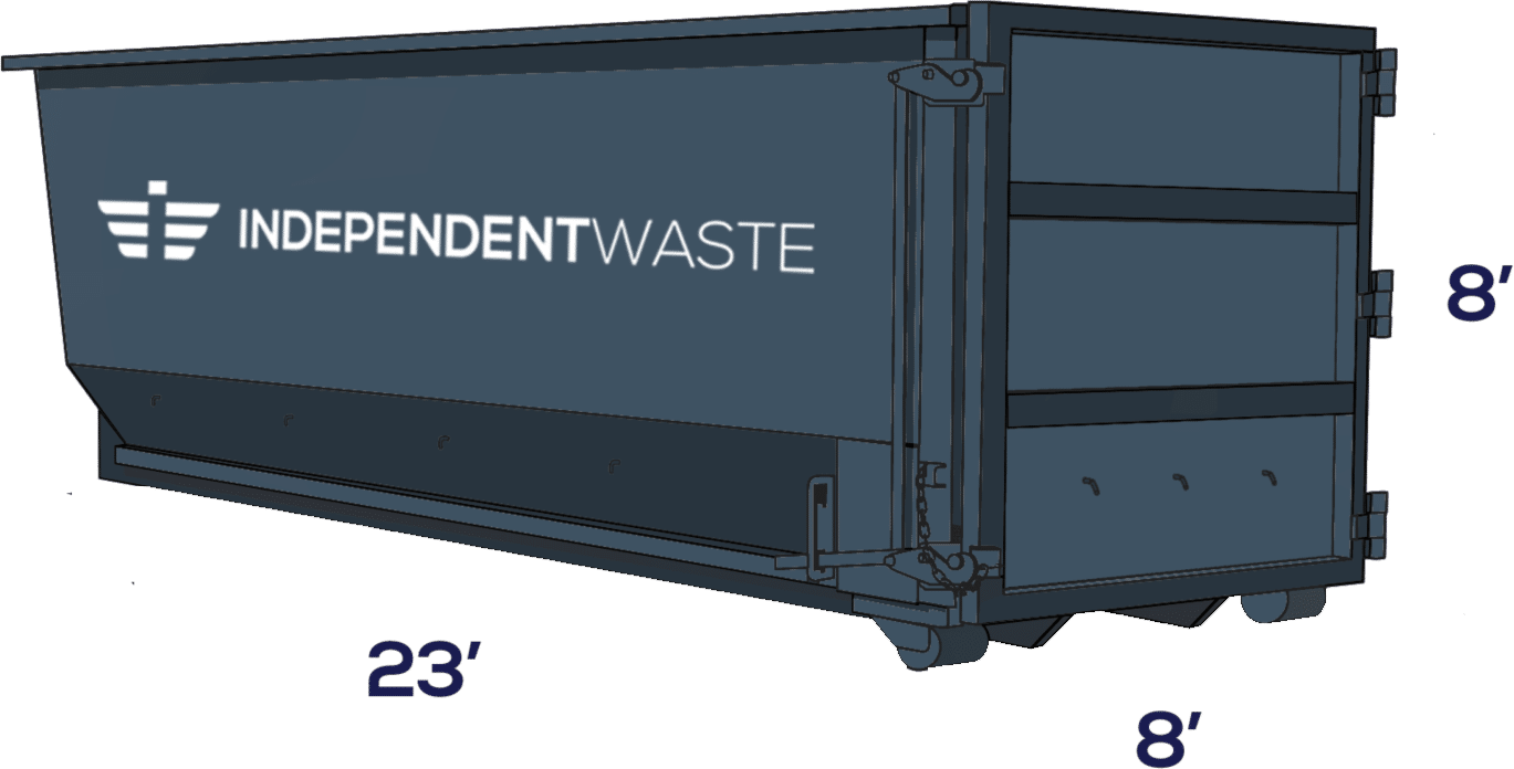 Independent Waste 40 Yard Roll-Off Dumpster